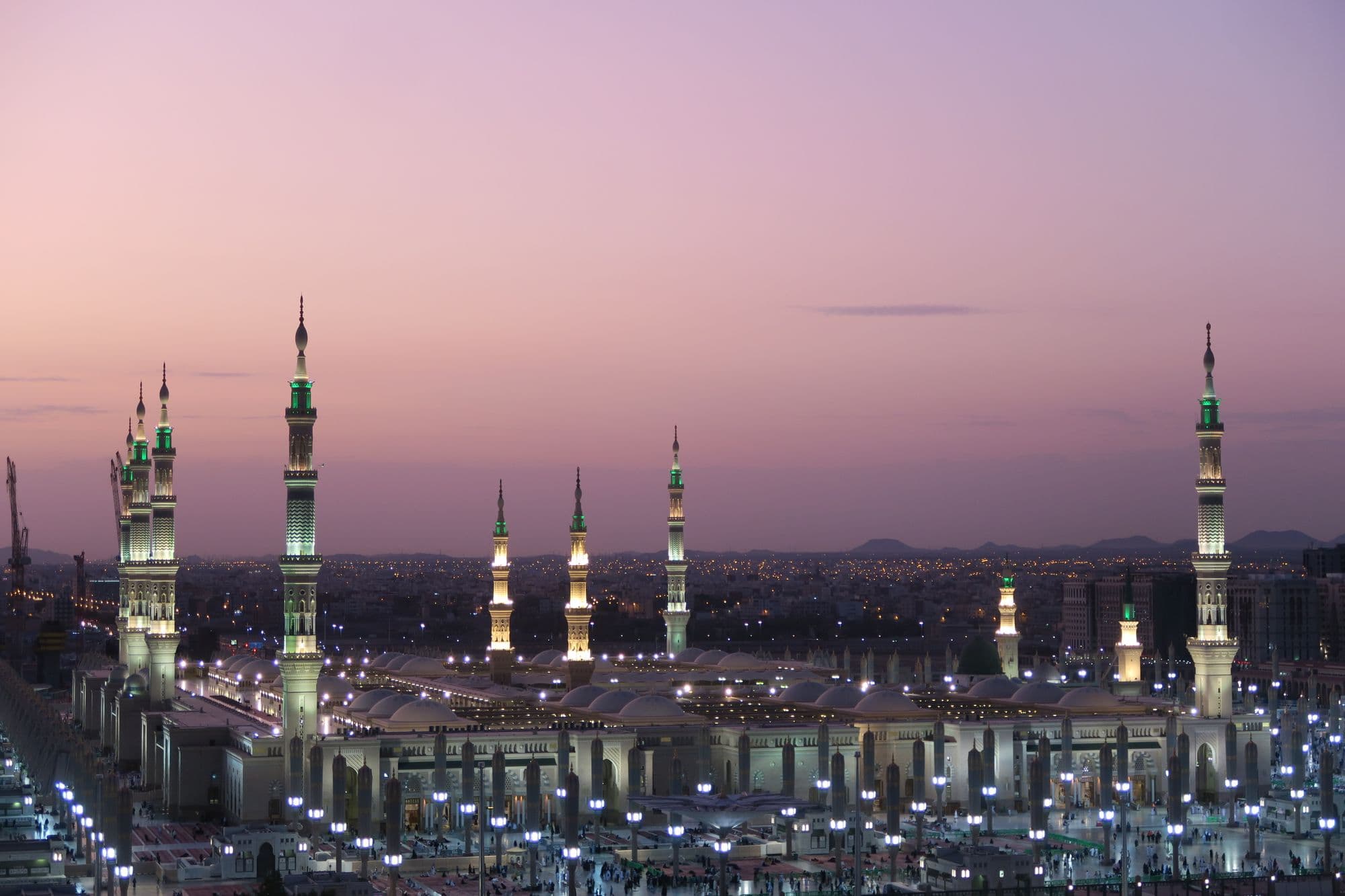 Madinah at night